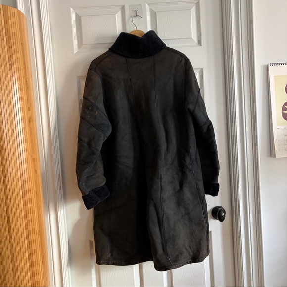 Vintage Yves Saint Laurent Faux Shearling Coat - Picture 5 of 8